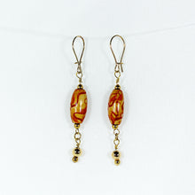 Boucles d'oreilles rêve mandarine