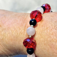 Swarovski Crystal & Stone Bead Handmade Bracelet