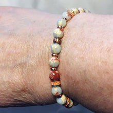 Stretchy Sea Sediment Jasper Bracelet